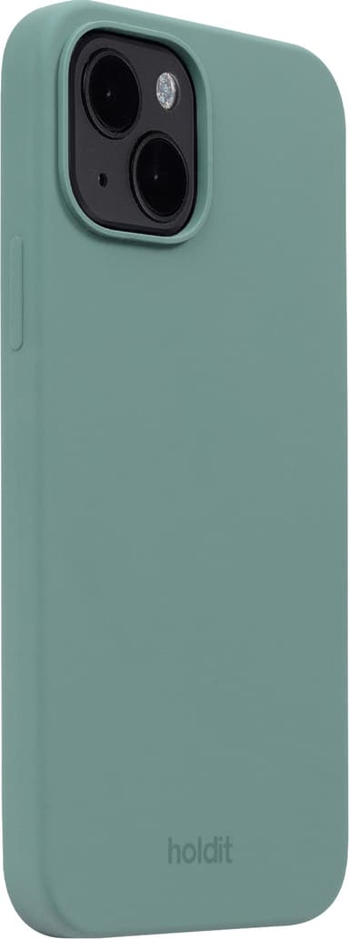 Holdit Silicone iPhone 15 deksel (grønn)