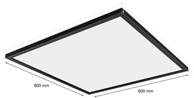 Philips Hue Aurelle Panel SQ 39W (sort)