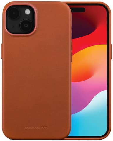 Dbramante1928 Roskilde MagSafe iPhone 15 deksel (tan)