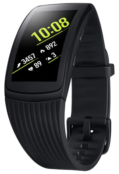 Samsung Gear Fit2 aktivitetsarmbånd - L (sort)