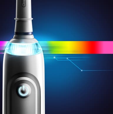 Oral-B Genius 9000 elektrisk tannbørste (hvit)