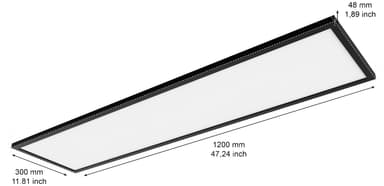 Philips Hue Aurelle Panel REC Black 39W