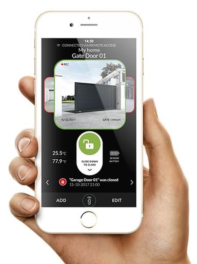 Gogogate 2 smart portåpnersett