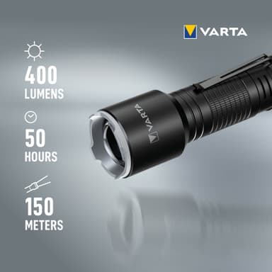 Aluminium Light F30 Pro Lommelykt 400 lm