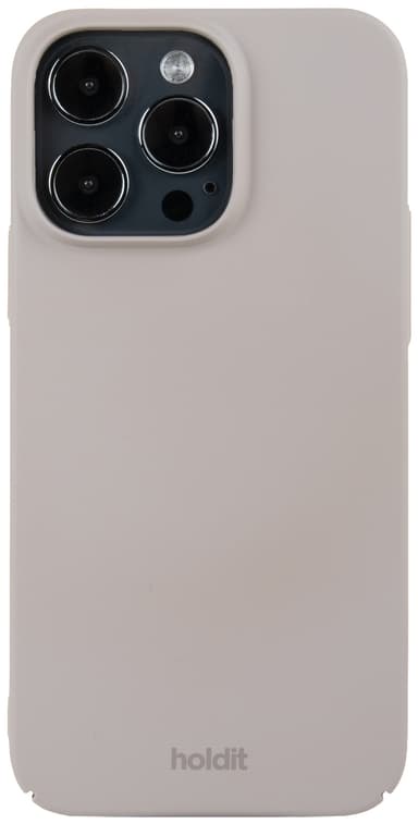 Holdit Slim Case iPhone 15 Pro Max deksel (grå)