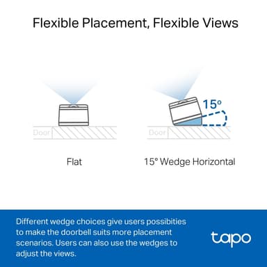 TP-Link Tapo D230S1 ringeklokke med kamera