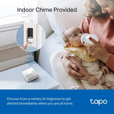 TP-Link Tapo D230S1 ringeklokke med kamera
