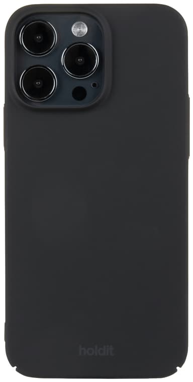 Holdit Slim Case iPhone 15 Pro Max deksel (sort)
