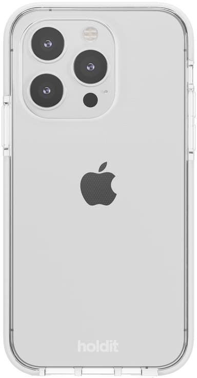 Holdit Seethru iPhone 15 Pro deksel (hvit)