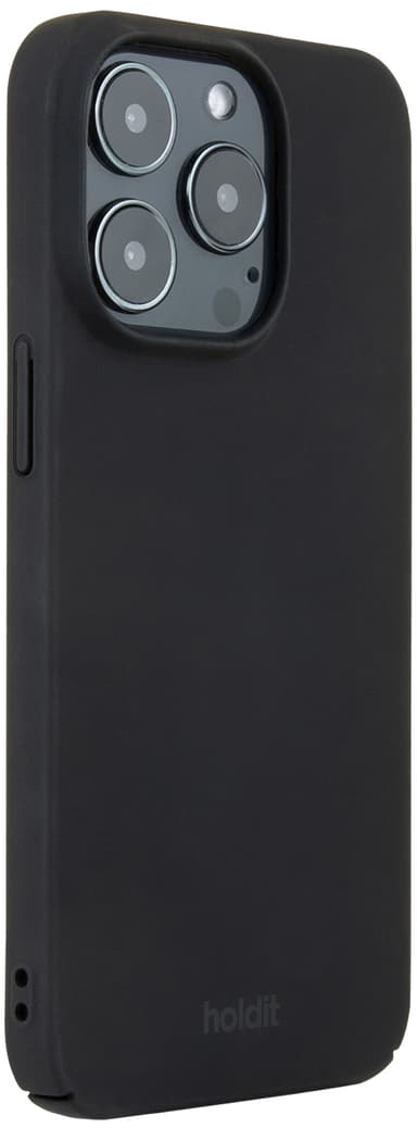 Holdit Slim Case iPhone 15 Pro deksel (sort)