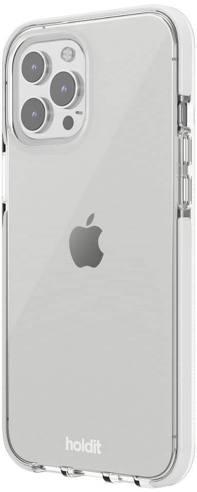 Holdit Seethru iPhone 15 Pro Max deksel (hvit)