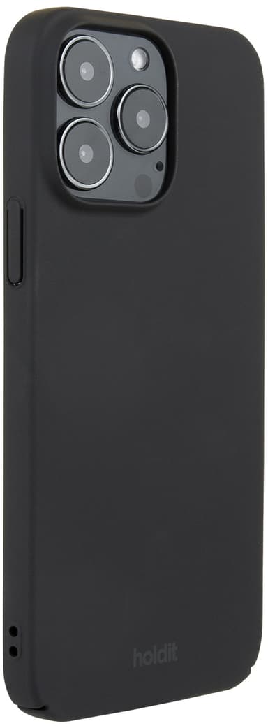 Holdit Slim Case iPhone 15 Pro Max deksel (sort)