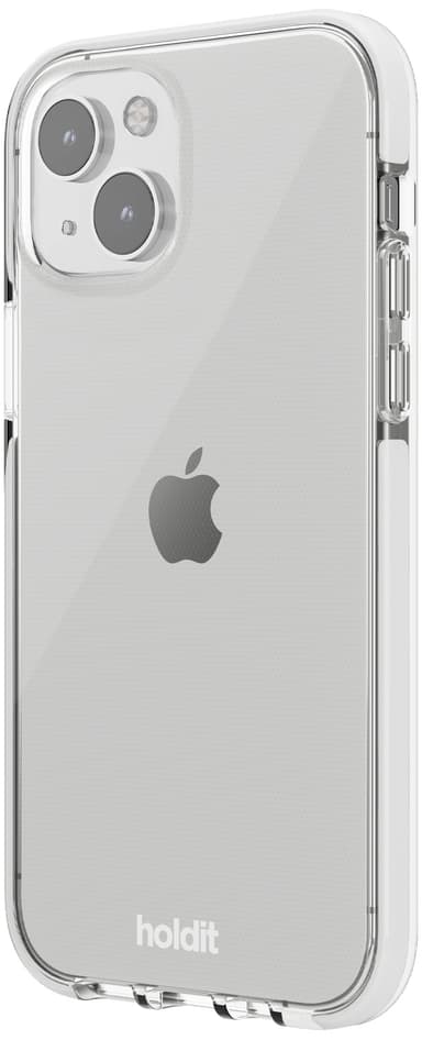 Holdit Seethru iPhone 15 deksel (hvit)