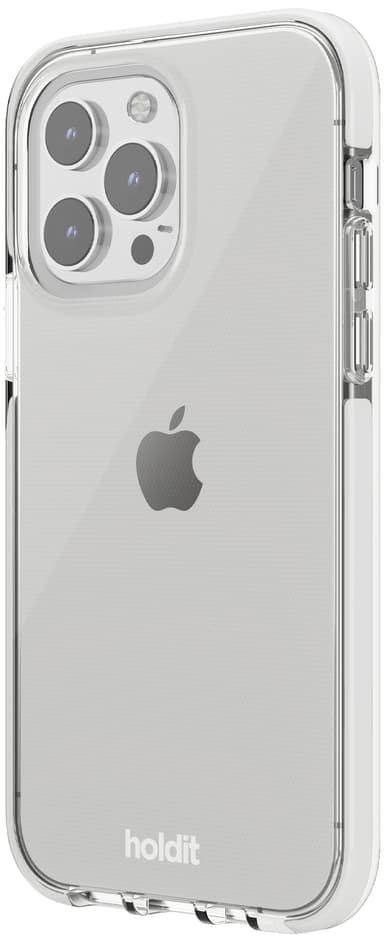 Holdit Seethru iPhone 15 Pro deksel (hvit)