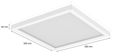 Philips Hue Surimu LED taklampe SQ 25W