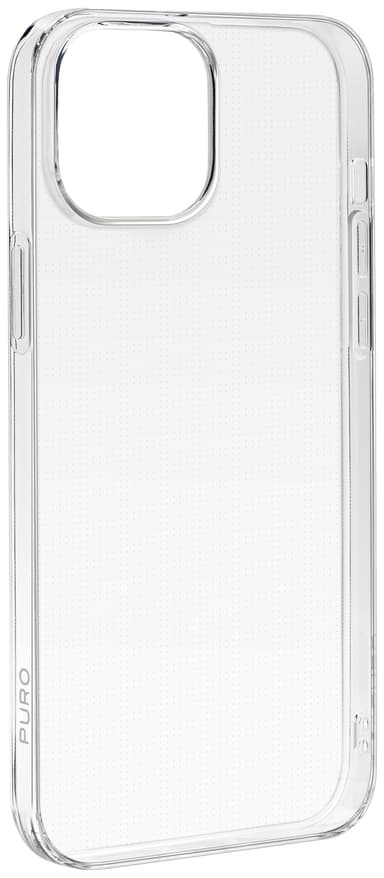 Puro 0.3 Nude iPhone 15 deksel (gjennomsiktig)