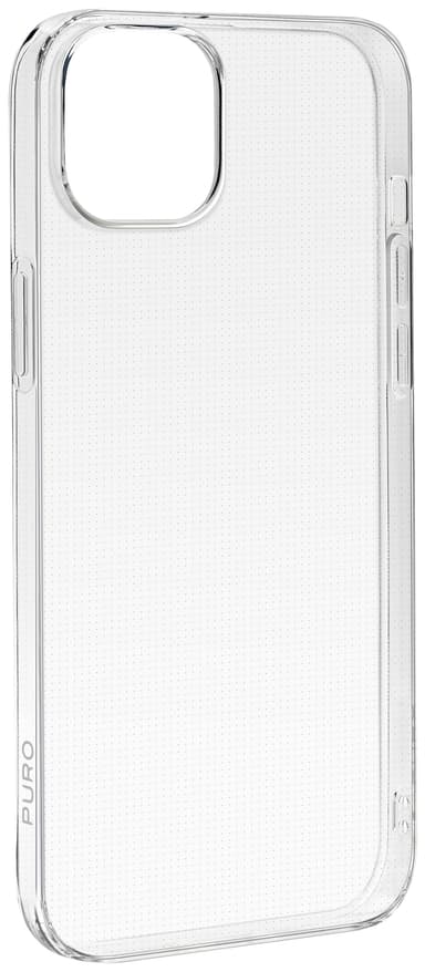 Puro 0.3 Nude iPhone 15 Plus deksel (gjennomsiktig)
