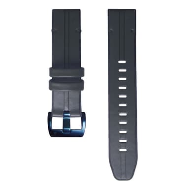 TPU-klokkerem for Garmin Fenix 6 22mm Sort