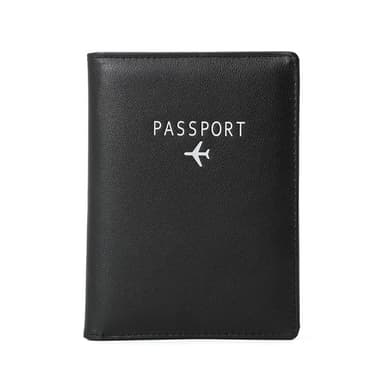 RFID-blokkerende reiselommebokholder Passholder Sort