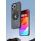 Magnetisk beskyttende telefonveske med usynlig stativ som er kompatibel med iPhone Sort iPhone 14 Pro