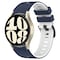 INF Tofarget silikonrem for Samsung Galaxy Watch 4/5/6/6 Classic Blå