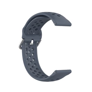 Ensfarget sportsarmbåndsklokkerem for Samsung Galaxy Watch 20 mm Grå