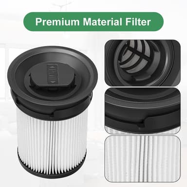 INF Tilbehør til haugfilter 2-pakning med børste Miele TriFlex HX1 FSF