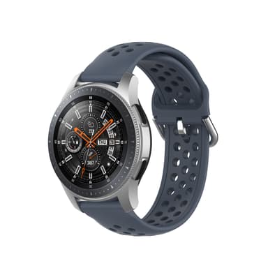 Ensfarget sportsarmbåndsklokkerem for Samsung Galaxy Watch 20 mm Grå