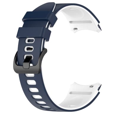 INF Tofarget silikonrem for Samsung Galaxy Watch 4/5/6/6 Classic Blå