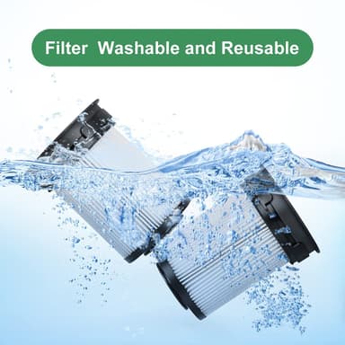 INF Tilbehør til haugfilter 2-pakning med børste Miele TriFlex HX1 FSF