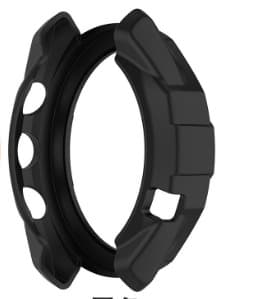 Smartklokke-beskyttelsesdeksel for Garmin Approach S70 TPU Sort 42 mm