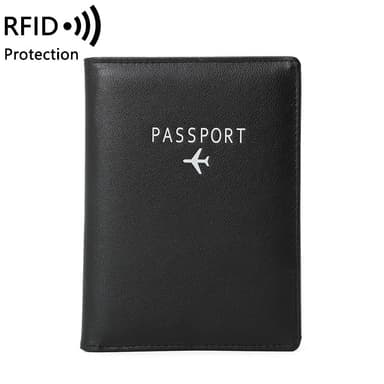 RFID-blokkerende reiselommebokholder Passholder Sort