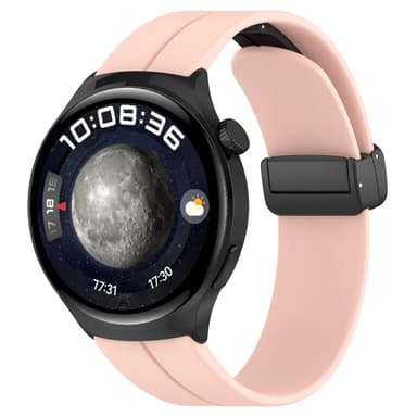 Sammenleggbar svart armbåndsklokkerem for Huawei Watch 4 Pro Rosa
