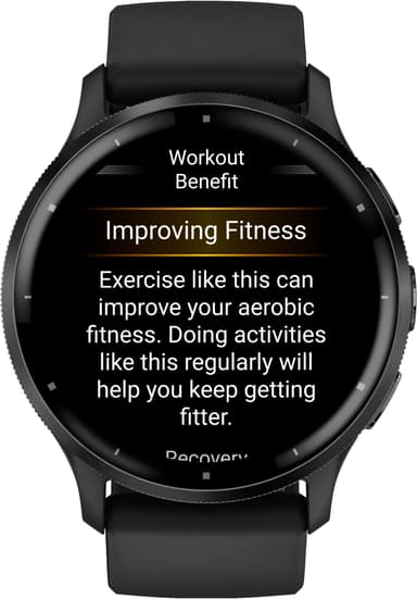 Garmin Venu 3 smartklokke (sort)