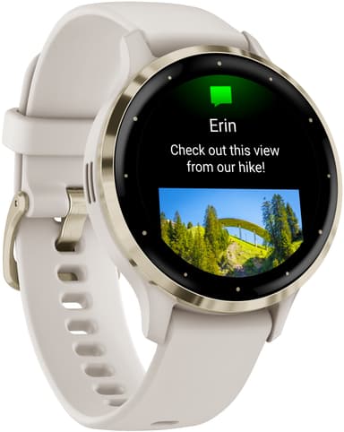 Garmin Venu 3S smartklokke (ivory)