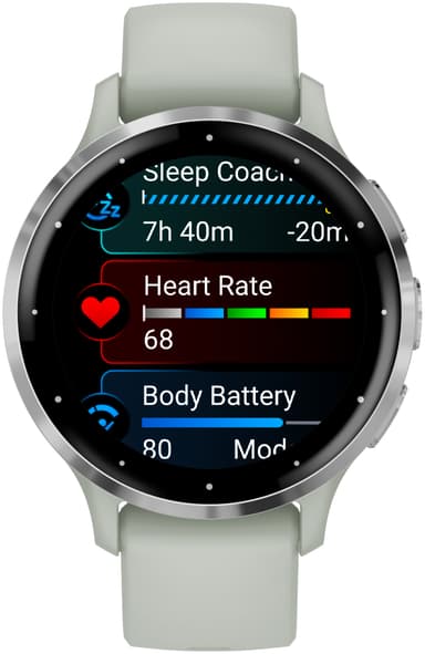 Garmin Venu 3S smartklokke (sage grey)