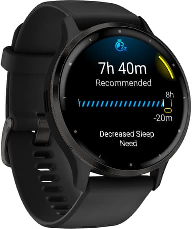 Garmin Venu 3 smartklokke (sort)