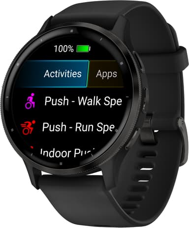 Garmin Venu 3 smartklokke (sort)