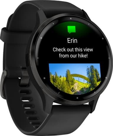 Garmin Venu 3 smartklokke (sort)