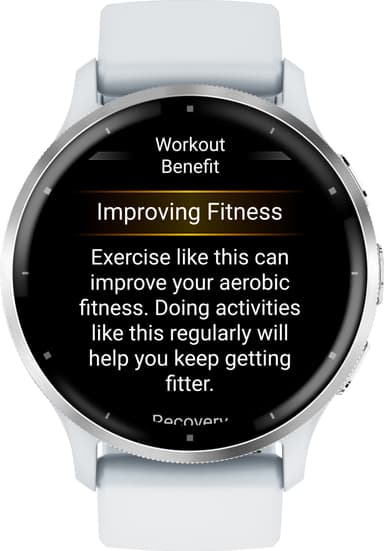 Garmin Venu 3 smartklokke (hvit)