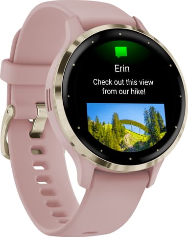 Garmin Venu 3S smartklokke (rosa)