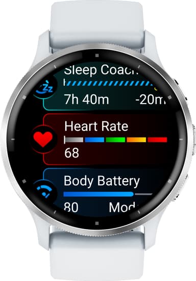 Garmin Venu 3 smartklokke (hvit)