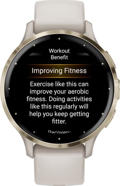 Garmin Venu 3S smartklokke (ivory)