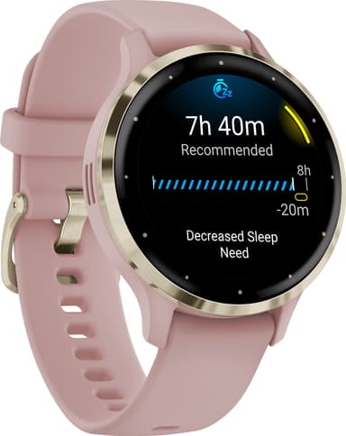 Garmin Venu 3S smartklokke (rosa)