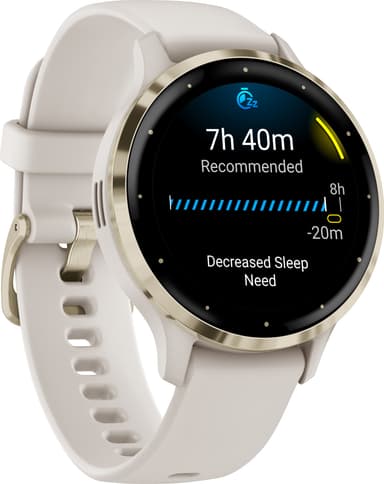 Garmin Venu 3S smartklokke (ivory)