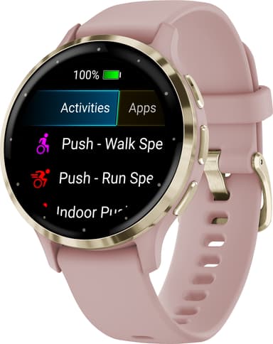Garmin Venu 3S smartklokke (rosa)