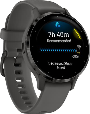 Garmin Venu 3S smartklokke (pebble grey)