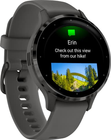 Garmin Venu 3S smartklokke (pebble grey)