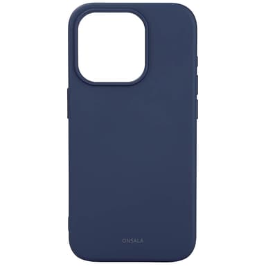 Onsala iPhone 15 Pro Silicone deksel (blå)