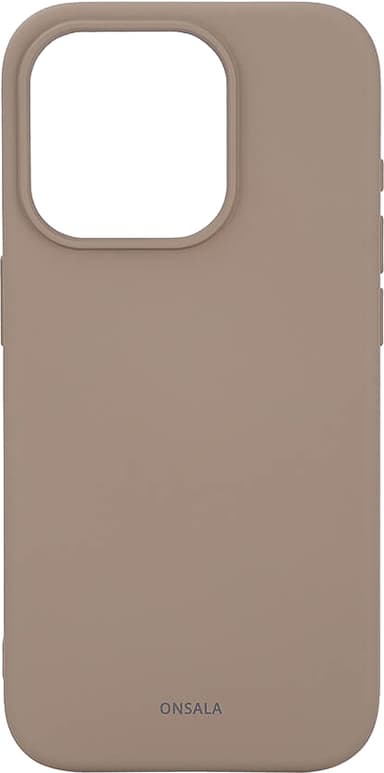 Onsala iPhone 15 Pro Silicone deksel (beige)
